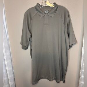 Columbia Men’s Short Sleeve Polo Shirt Size XL Tan
